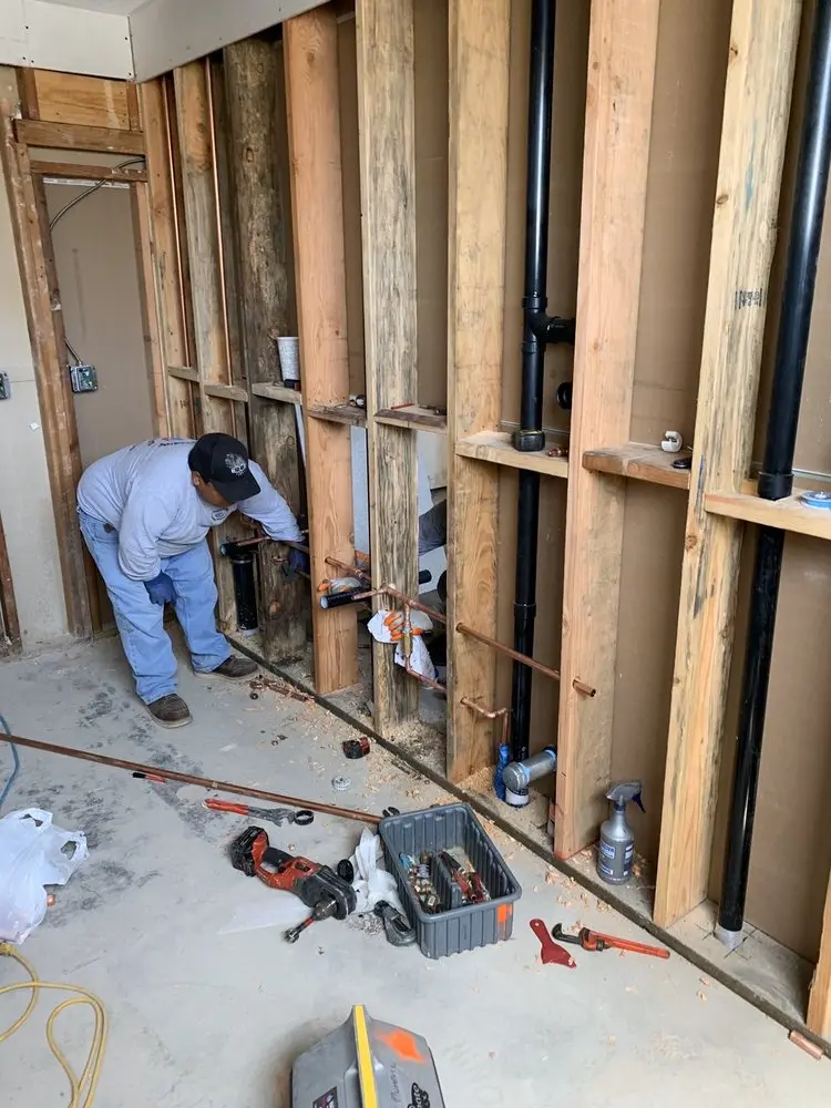 Commercial rough-in plumbing for Water Heater Replacement in Roseland Park